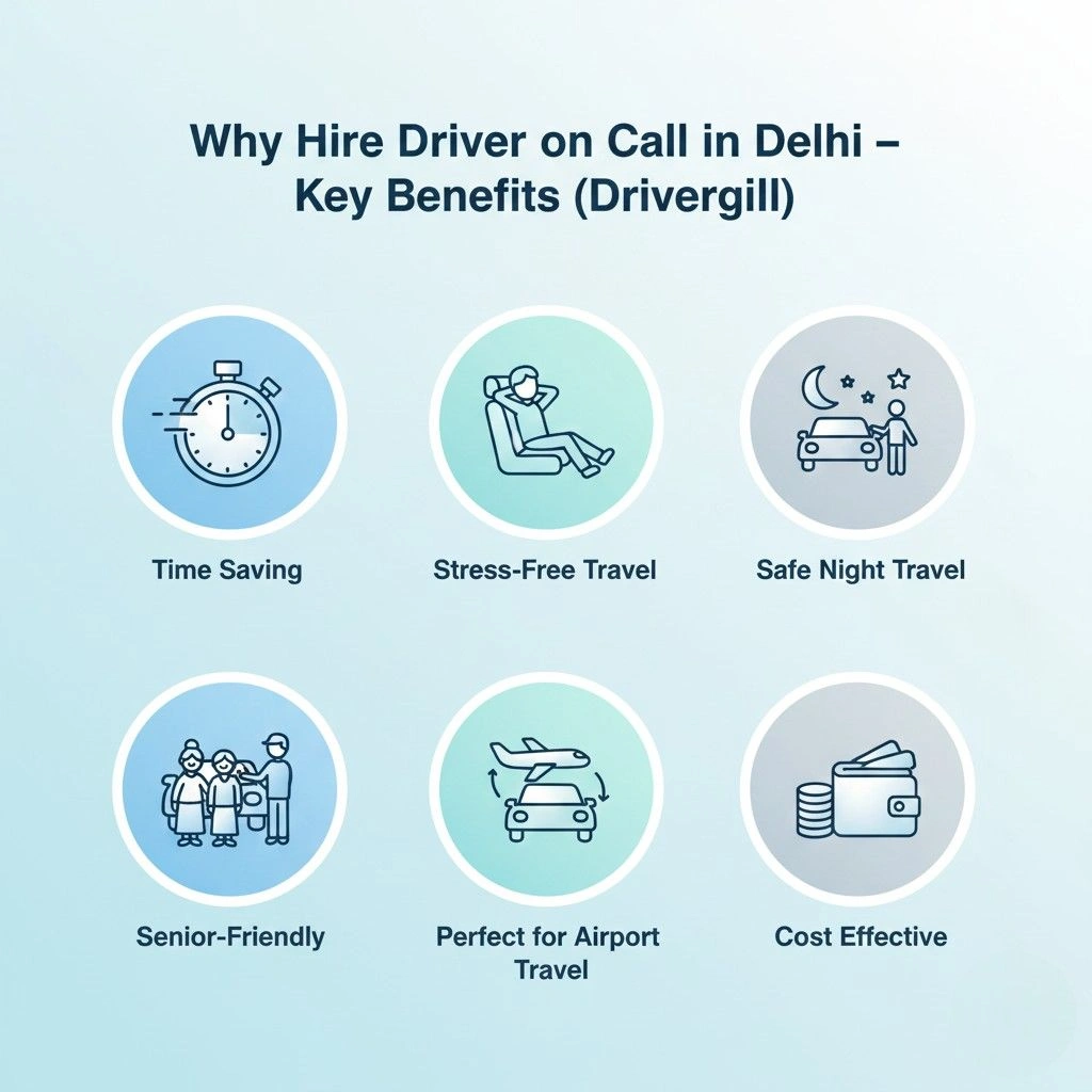 Hire a Skilled Car Driver in Delhi – Safe, Trained & Affordable Services | Drivergill