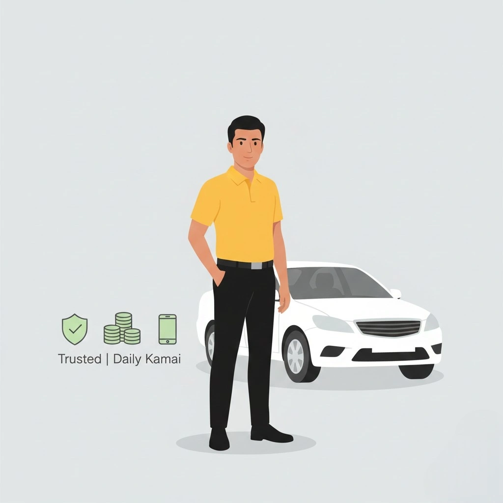 Delhi Mein Driver Ki Naukari Kaise Khoje? Trusted & Daily Kamai Wale Jobs - DriverGill