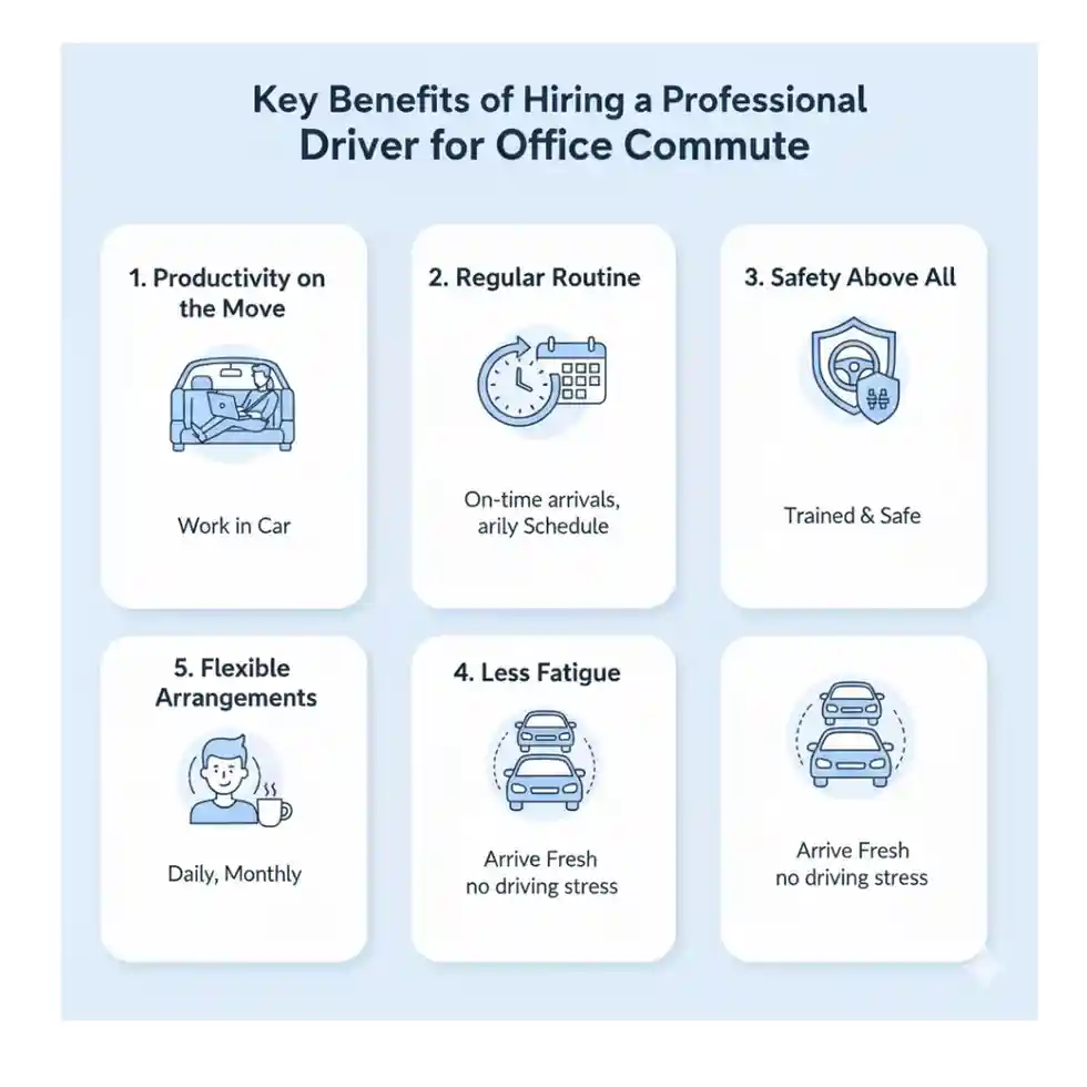 Office Commute in Delhi Made Easy with Professional Drivers