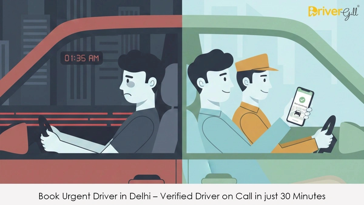 Best Drivers on Call in Delhi NCR – Book Skilled Drivers Anytime | DriverGill