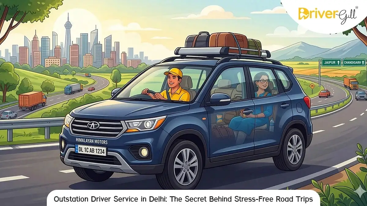Best Outstation Driver Service in Delhi: The Secret Behind Stress-Free Road Trips | DriverGill