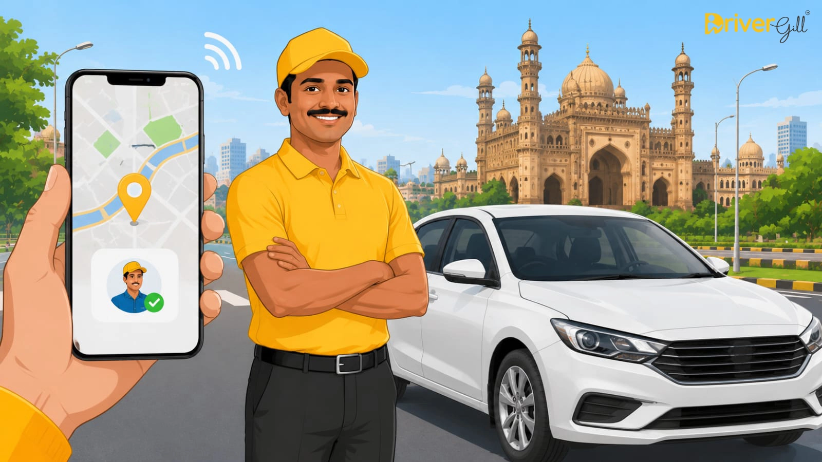 Driver on call in Lucknow