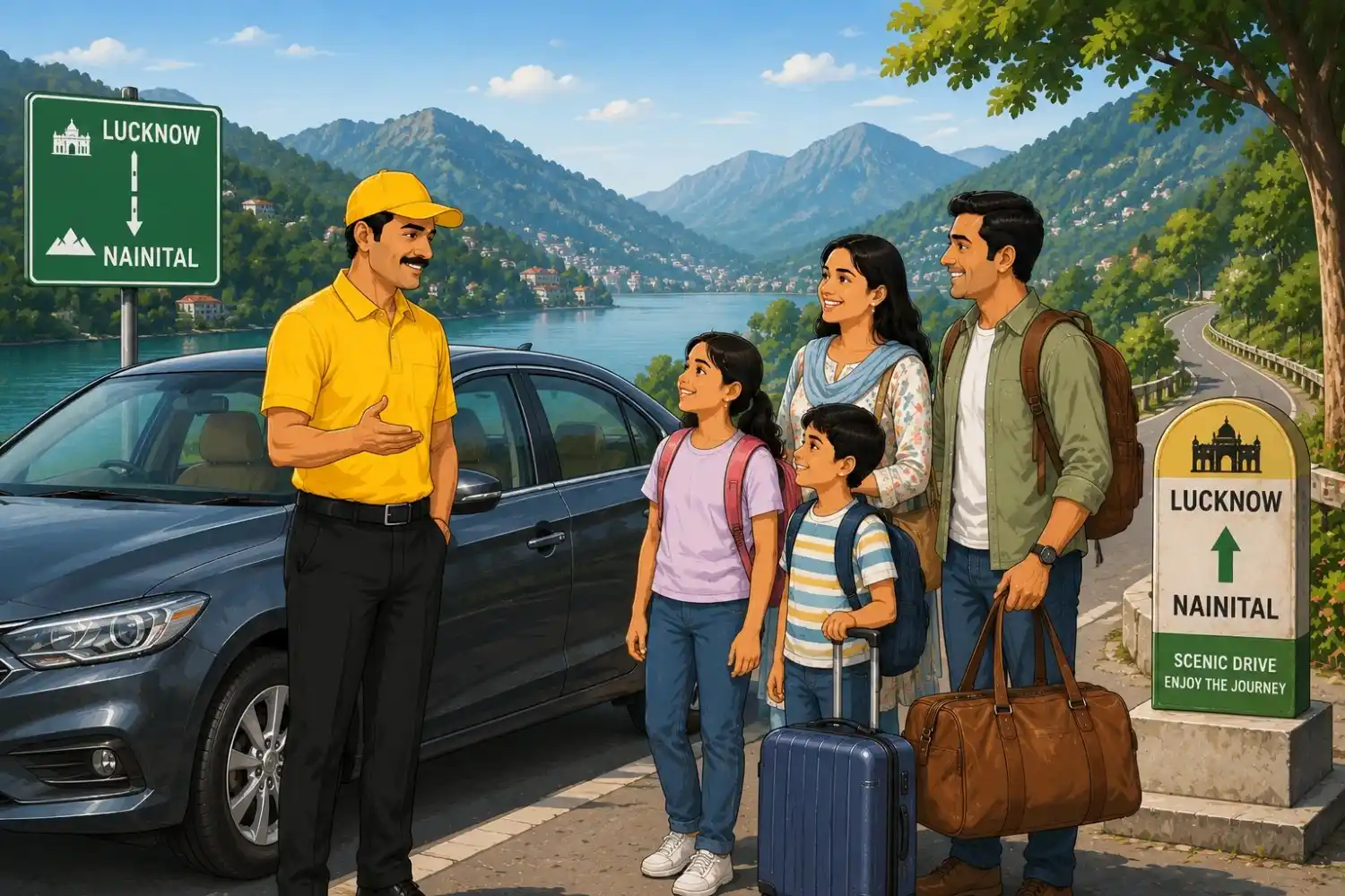 Lucknow to Nainital Trip